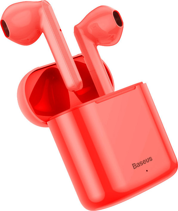 Baseus Encok W09 In-ear Bluetooth Handsfree Κόκκινο - Skroutz.gr