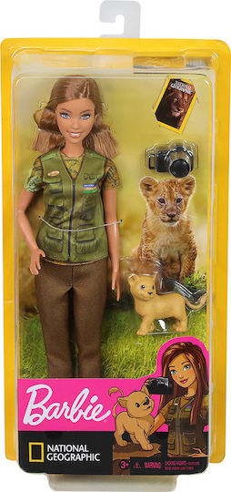 Barbie National Geographic Photographer Doll for 3++ Years