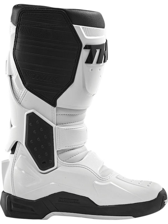 Thor Radial Ανδρικές Μπότες Motocross Λευκές