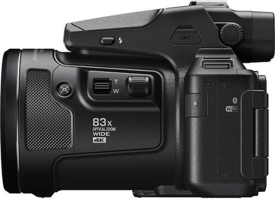 Nikon Coolpix P950 Cameră Foto Compactă 16MP Zoom Optic 83x Neagră