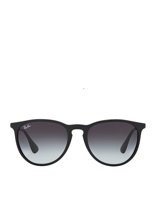 Ray Ban Erika Дамски Слънчеви Очилa с Черна Рамка и Черни Преливащи Лещи RB4171 622/8G