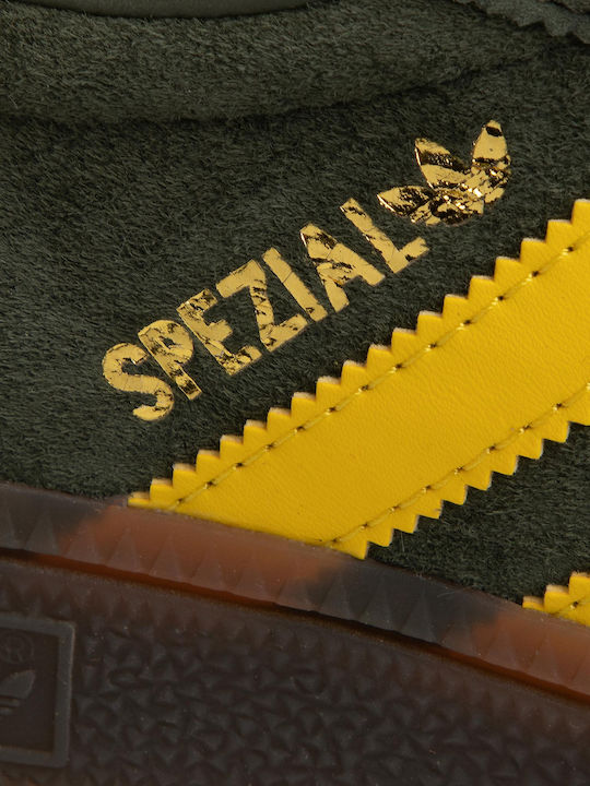 Handball Spezial Bărbați Adidași Night Cargo / Tribe Yellow / Gum