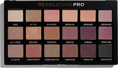 Revolution Beauty Pro Regeneration Lidschattenpalette in fester Form Unleashed 14.4gr