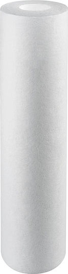 QWaterFilters Upper and Lower Counter Water Filter Replacement from Polypropylene 10" PP-10" 10 μm 1pcs