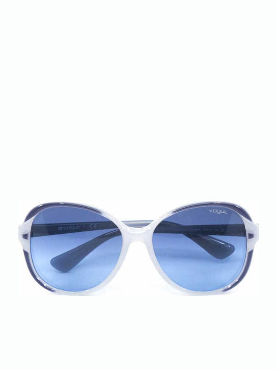 Vogue Women's Sunglasses with Blue Frame and Blue Gradient Lenses VO2735S 15328F