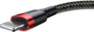 Baseus Cafule IP Edition Geflochten USB-A zu Lightning Kabel Schwarz 1m (CALKLF-B19)