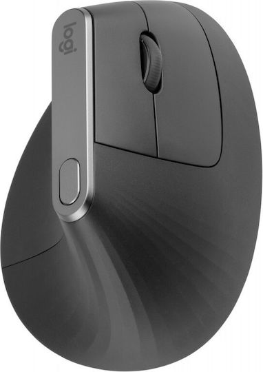Logitech MX Vertical Безжичен и жичен Ергономичен Bluetooth Vertical Мишка Черен