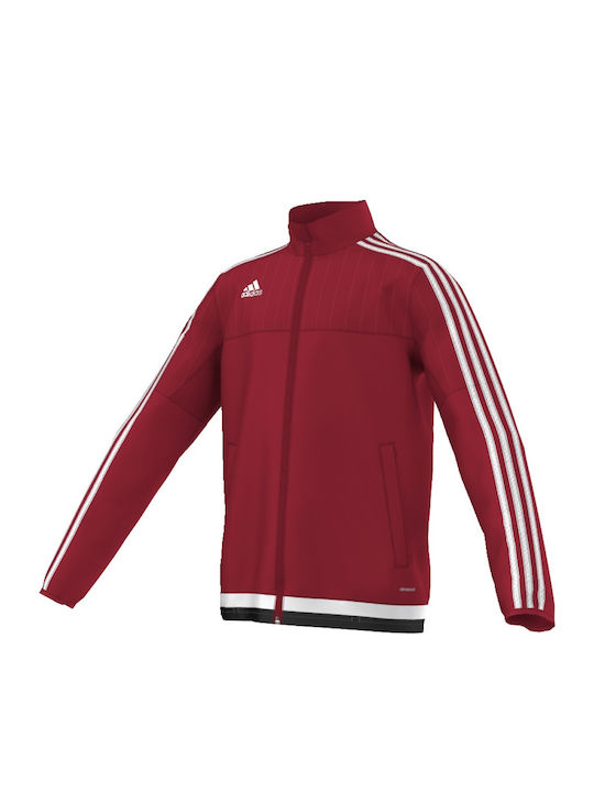Спортна Детска жилетка Бордо Tiro 15 Sweatshirt