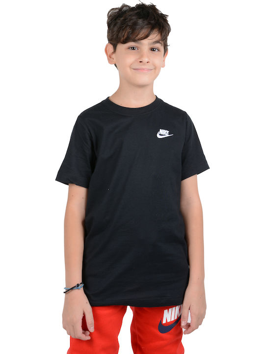 Kids' T-shirt Black Sportswear