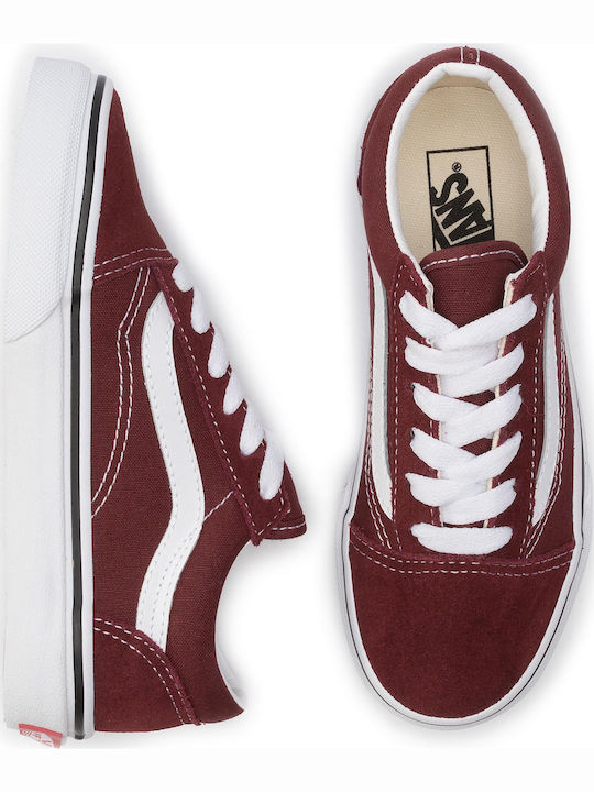 Old Skool Παιδικά Sneakers Μπορντό