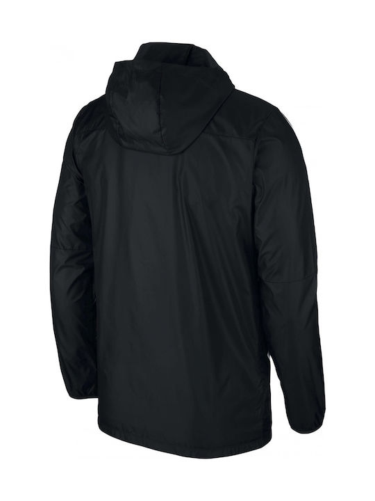 Nike Waterproof Kids Sports Jacket Short with Hood Black