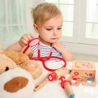 iwood Kids Medical Set made of Wood for 3+ Years Old