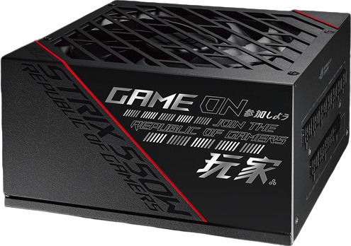 Asus ROG-STRIX-550G 550W Μαύρο Τροφοδοτικό Υπολογιστή Full Modular 80 Plus Gold