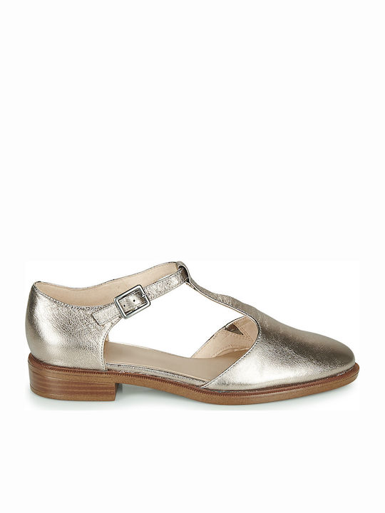 clarks taylor palm silver