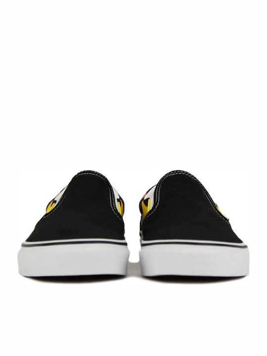 Πάνινα Ανδρικά Slip-On Μαύρα