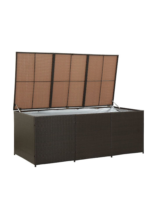 vidaXL Μπαούλο Αποθήκευσης Εξωτερικού Χώρου Rattan vidaXL Μπαούλο Αποθήκευσης Εξωτερικού Χώρου Rattan