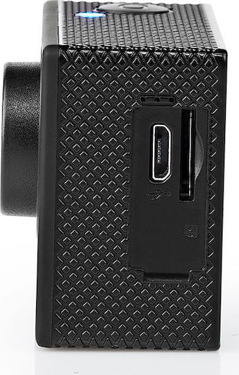 ACAM21BK Action Camera HD (720p) Υποβρύχια (με Θήκη) με Οθόνη 2" και Wi-Fi Μαύρη