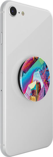 PopSockets Swappable PopGrip Мобилен Rainbow Gem Gloss 800453