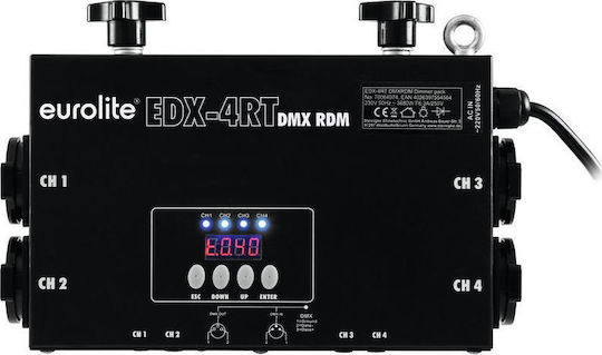 Eurolite EDX-4RT DMX RDM DMX Dimmer για Κονσόλα Φωτισμού