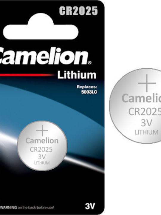 Camelion Lithium Watch Battery CR2025 3V 1pcs