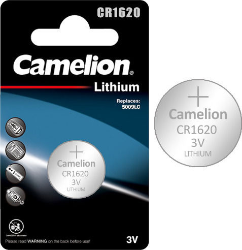 Camelion Batterie Lithium für Uhren CR1620 3V 1Stück