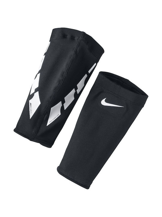 Nike Guard Lock Elite Beinärmel für Fußball-Schienbeinschoner Schwarz