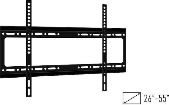 21787 Βάση Τηλεόρασης Τοίχου έως 55" και 50kg