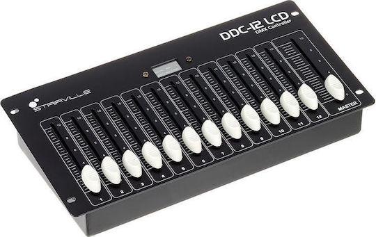 Stairville DDC-12 DMX Controller Lichtkonsole mit 12 Steuerkanälen