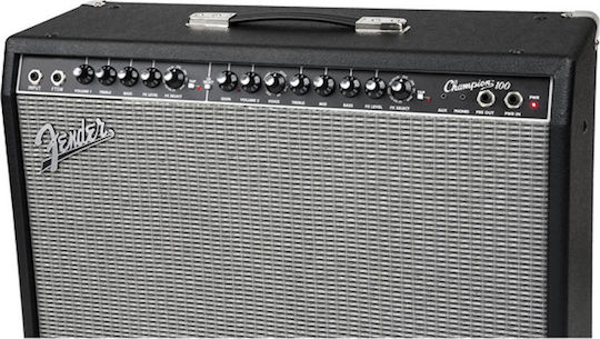Fender Champion 100 Combo Amplificator Chitară electrică 2 x 12" 100W Negru