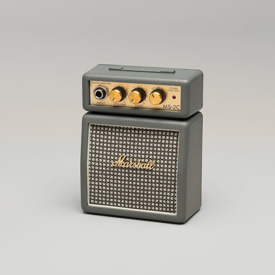 Marshall MS-2C Mini Ενισχυτής Ηλεκτρικής Κιθάρας 1 x 2" 1W Γκρι