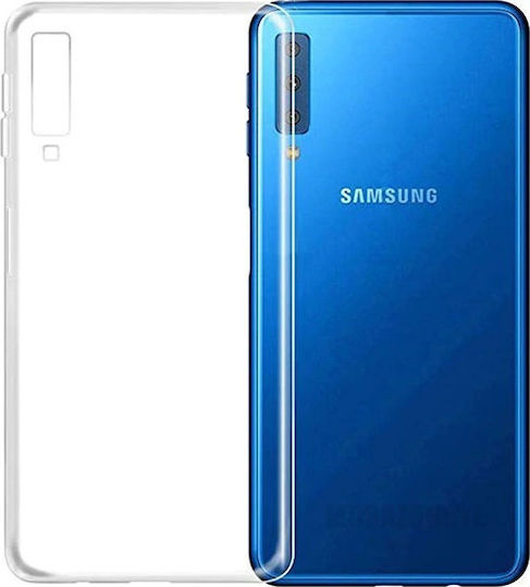 Задна корица Силикон 1мм Прозрачен (Galaxy A7 2018)