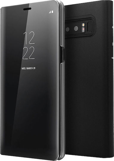 Hurtel Clear View Book Plastic Negru (Huawei P Smart Z / Honor 9X)