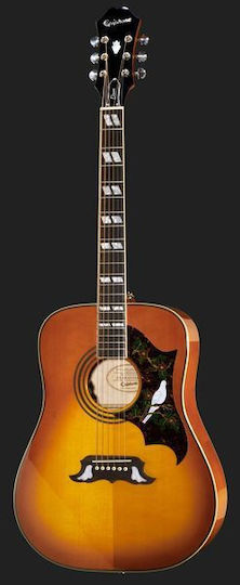 Epiphone Ηλεκτροακουστική Κιθάρα Dove Pro Burst