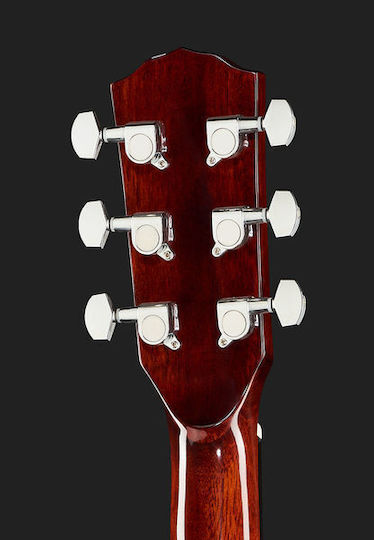 Fender Semi-Akustik Gitarre CD-140SCE Ausschnitt Braun