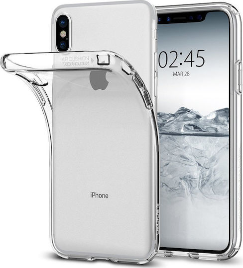 Spigen Liquid Crystal Back Cover Silicon Transparent (iPhone XS Max) 065CS25122