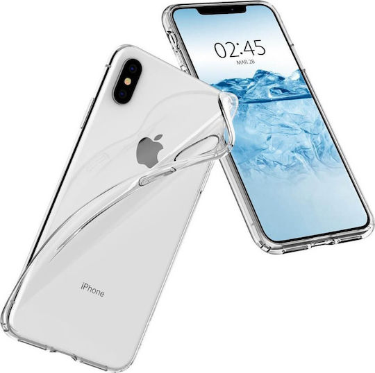 Spigen Liquid Crystal Back Cover Silicon Transparent (iPhone XS Max) 065CS25122