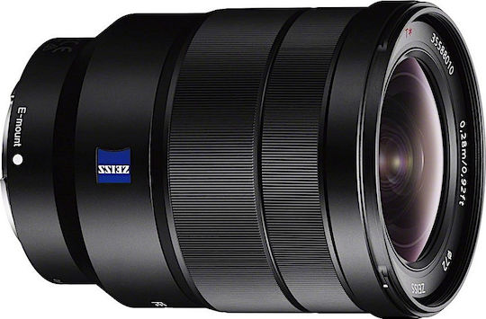 Sony Full Frame Camera Lens Vario-tessar T* Fe 16-35mm F/4 ZA OSS Standard Zoom for Sony E Mount Black