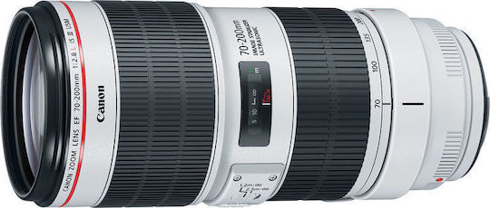 Canon Full Frame Camera Lens 70-200mm f/2.8L IS III USM Tele Zoom for Canon EF Mount White