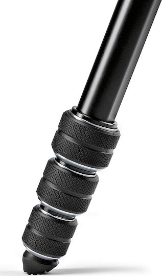 Manfrotto Befree Live Trepiede Video Din Aluminiu Cu Cap Hidraulic Și Sarcină Maximă 4kg Până La 150cm