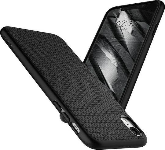 Spigen Liquid Air Back Cover Silicone Black (iPhone XR)