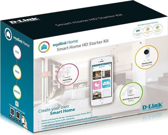 D-Link Ασύρματο Σύστημα Συναγερμού με Ανιχνευτή Κίνησης (Wi-Fi)