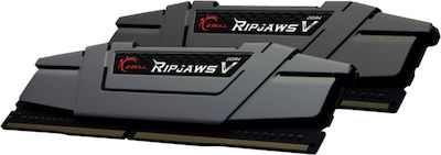 G.Skill Ripjaws V 16GB DDR4 RAM με 2 Modules (2x8GB) και Συχνότητα 3200MHz για Desktop