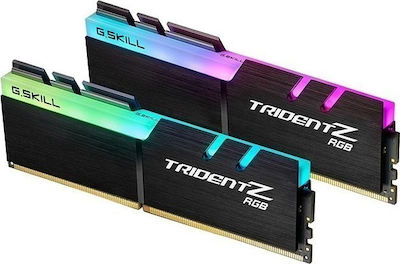 G.Skill Trident Z RGB 16GB DDR4 RAM με 2 Modules (2x8GB) και Ταχύτητα 3600 για Desktop