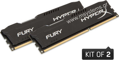 HyperX 16ГБ DDR3 RAM с 2 модула (2x8GB) и Скорост 1866 за Настолен компютър