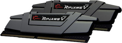 G.Skill Ripjaws V 16GB DDR4 RAM with 2 Modules (2x8GB) and 3200 Speed for Desktop