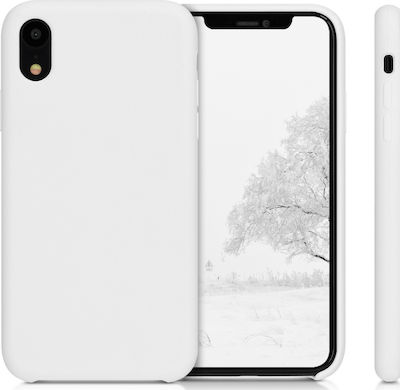 KWmobile TPU Umschlag Rückseite Silikon Weiß (iPhone XR) 45910.02