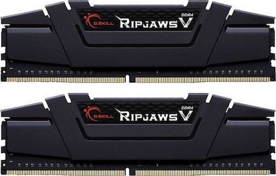 G.Skill Ripjaws V 8GB DDR4 RAM με 2 Modules (2x4GB) και Ταχύτητα 3200 για Desktop