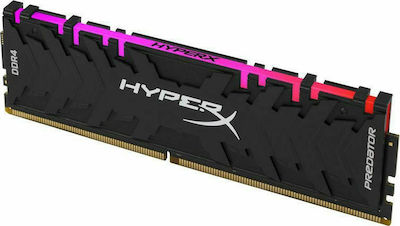 HyperX Predator RGB 16GB DDR4 RAM με Ταχύτητα 3200 για Desktop