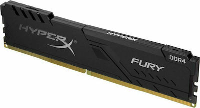 HyperX Fury 8GB DDR4 RAM με Ταχύτητα 2666 για Desktop