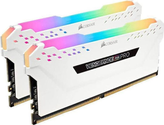 Corsair Vengeance RGB Pro 16ГБ DDR4 RAM с 2 модула (2x8GB) и Скорост 3000 за Настолен компютър